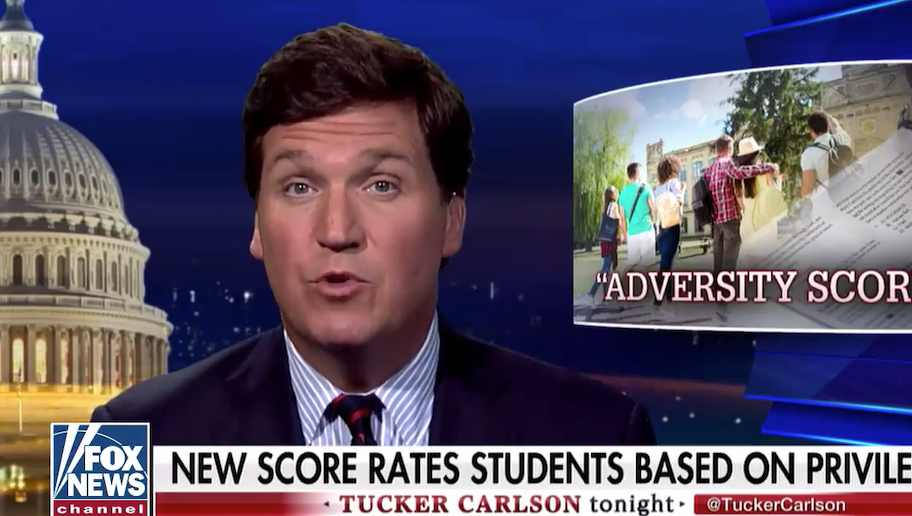 Tucker Carlson Destroys Plan to Give ‘Oppressed’ Students Extra SAT Points