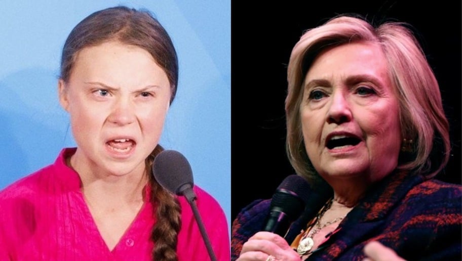 Hillary Clinton Greta Thunberg