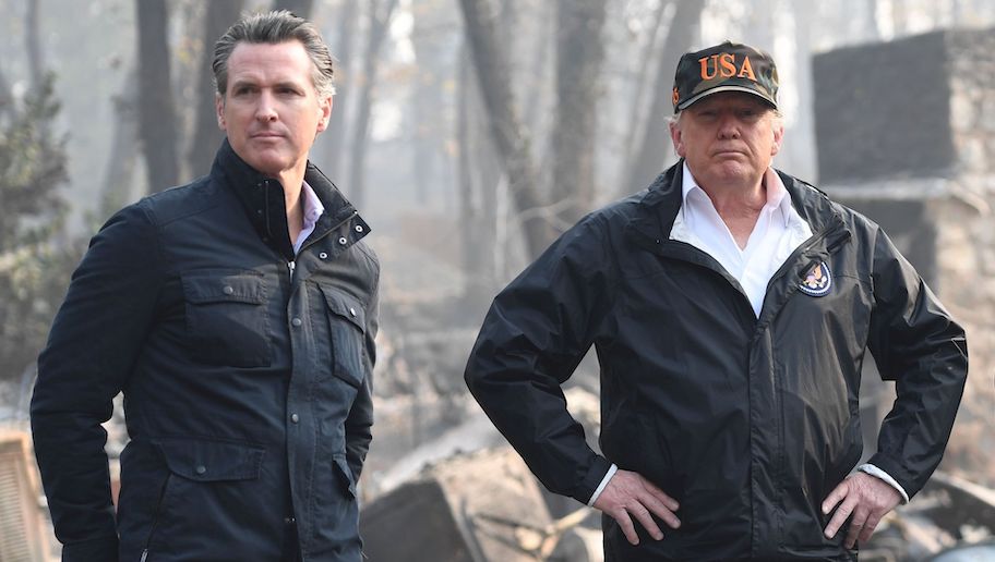 Donald Trump California wildfires