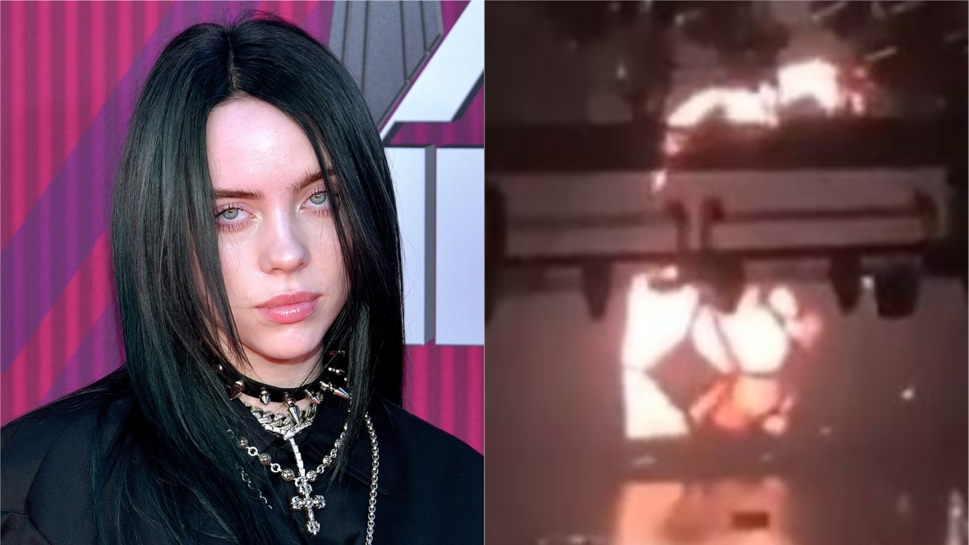 Billie Eilish Took Off Clothes in Video for Miami Concert